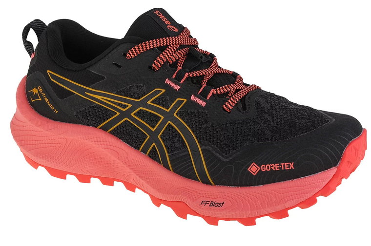 ASICS Gel-Trabuco 11 GTX 1012B425-001, Damskie, Czarne, buty do biegania, tkanina, rozmiar: 37,5