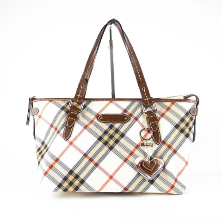 Pre-owned Fabric totes Burberry Vintage