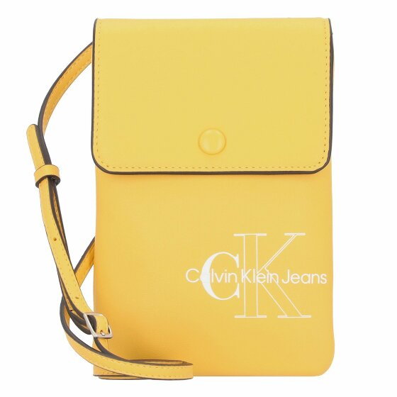 Calvin Klein Jeans Rzeźbione etui na telefon komórkowy 13 cm super lemon