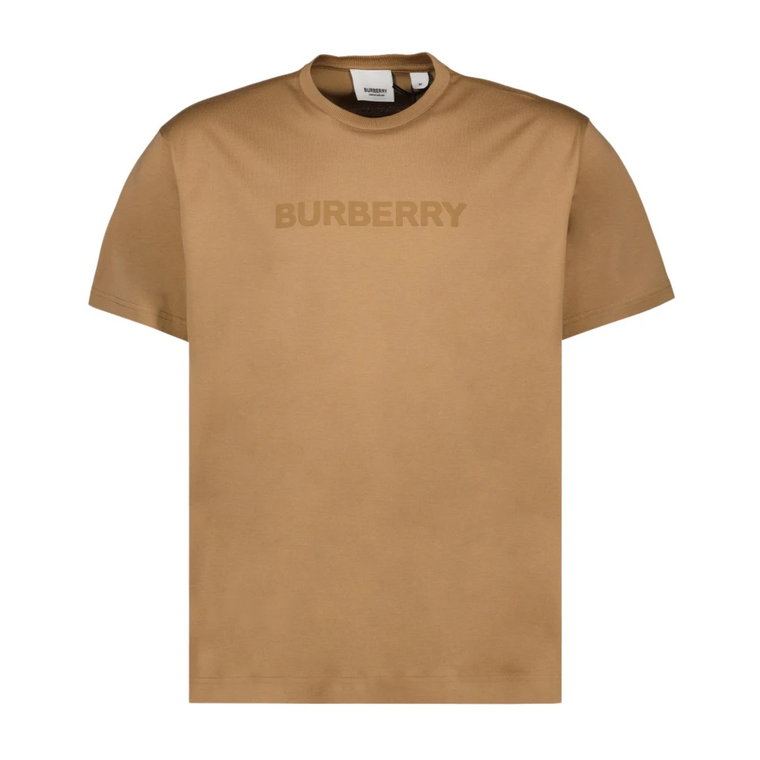 T-shirt z logo podnosi styl Burberry