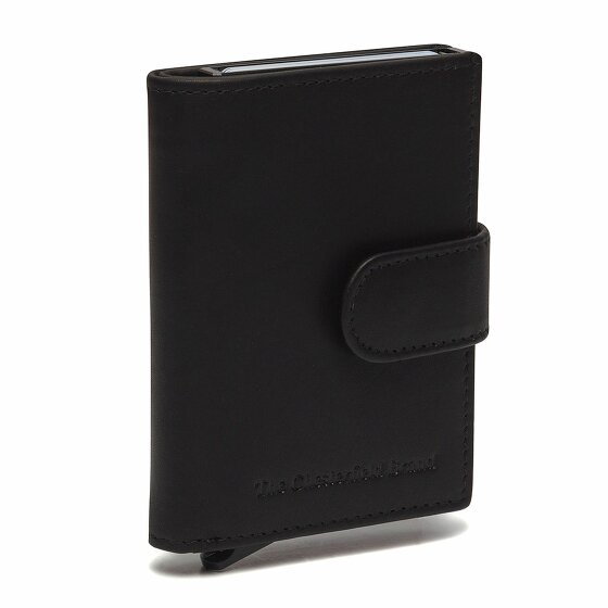 The Chesterfield Brand Leipzig Etui na karty kredytowe Ochrona RFID Skórzany 7.5 cm black