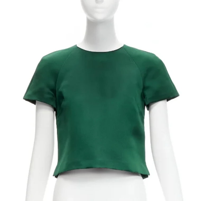 Pre-owned Silk tops Valentino Vintage