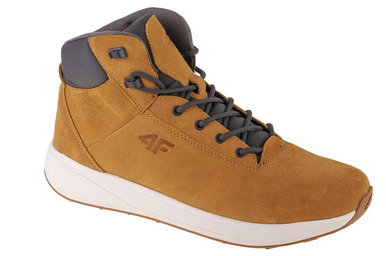 4F Element Boots 4FAW22FWINM013-82S, Męskie, Brązowe, buty zimowe, skóra zamszowa, rozmiar: 42