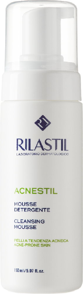 Pianka Rilastil Acnestil oczyszczająca do cery trądzikowej 150 ml (8050444852637). Preparaty do mycia twarzy