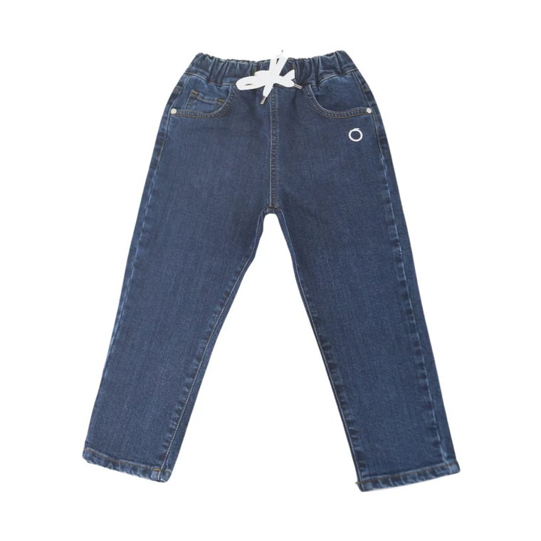 Jeansy z elastycznym pasem Trussardi