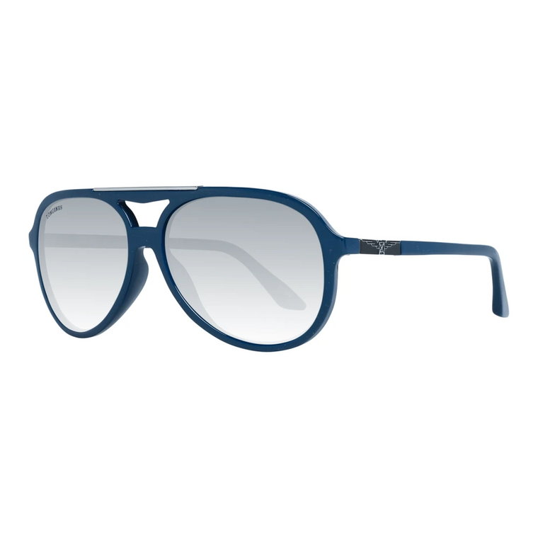 Niebieskie Okulary Aviator dla Mężczyzn Longines