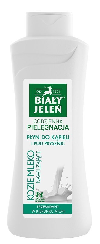 Biały Jeleń Płyn do kąpieli z Kozim Mlekiem