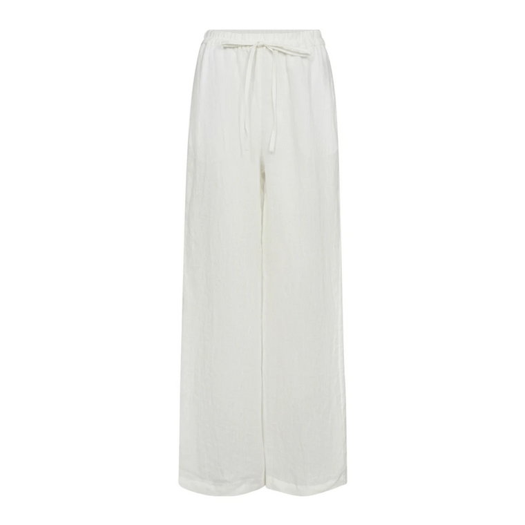 Loisecc Linen Long Pant Biały Co'Couture
