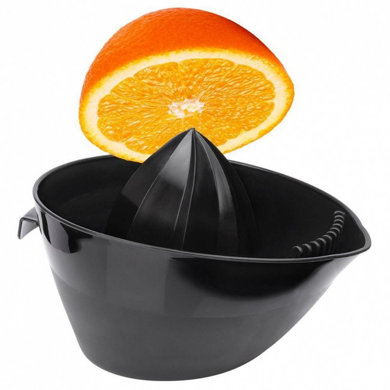Wyciskacz do dużych cytrusów z uchwytem ręczna wyciskarka do soku grejpfruta pomarańczy duży czarny kod: O-259149