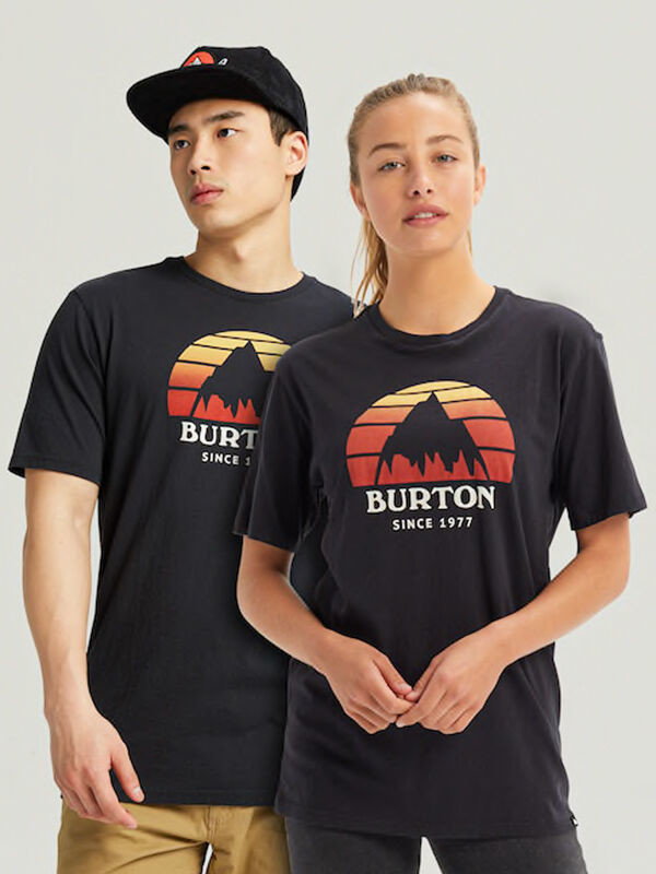 Burton UNDERHILL TRUE BLACK t-shirt damski - M