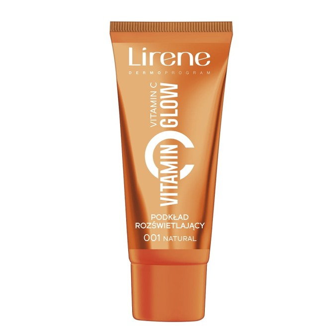 Lirene Vitamin Glow podkład rozświetlający 001 Natural 30ml