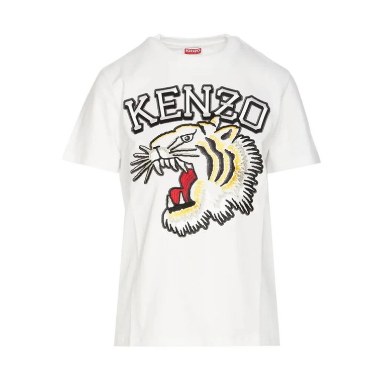 Premiumowa Bawełniana Koszulka z Miękkim Jerseyem Kenzo