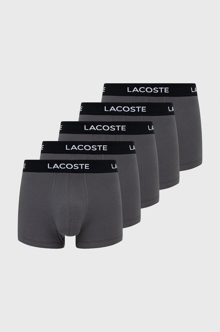 Lacoste bokserki (5-pack) 5H5203 męskie kolor biały