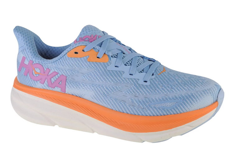 Hoka W Clifton 9 1127896-ABIW, Damskie, Niebieskie, buty do biegania, tkanina, rozmiar: 36 2/3