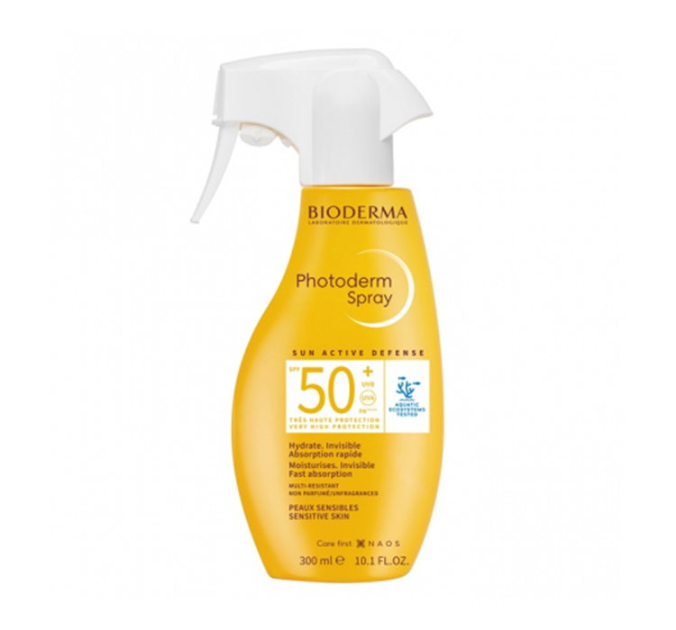 Bioderma Photoderm ochronny spray do twarzy i ciała SPF50+ 300ml