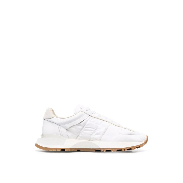Białe Evolution Runner Sneakers Maison Margiela