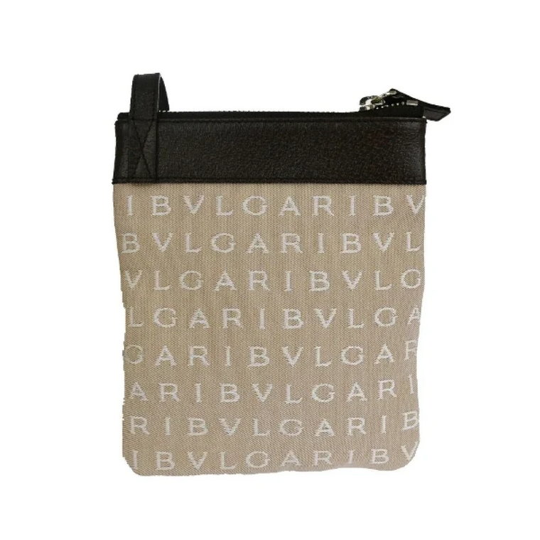 Pre-owned Cotton shoulder-bags Bvlgari Vintage