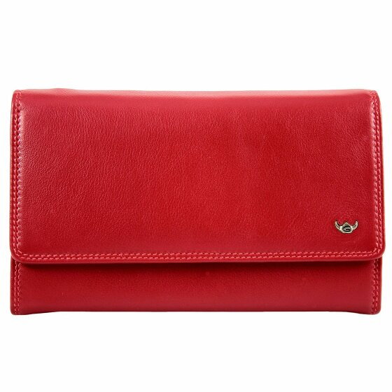 Golden Head Polo Wallet RFID Leather 17 cm rot