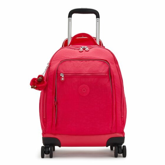 Kipling Back to School New Zea 2 kółka Walizka z plecakiem 50 cm Komora na laptopa true pink