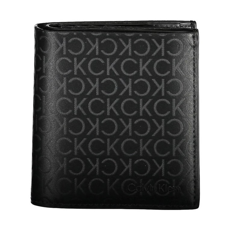 Black Polyester Wallet Calvin Klein