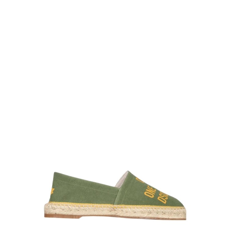 Espadryle z Organicznej Bawełny Dsquared2