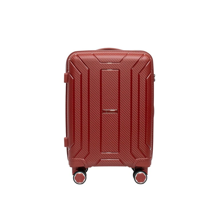 Mała walizka podróżna VEZZE z Policarbon Bordo