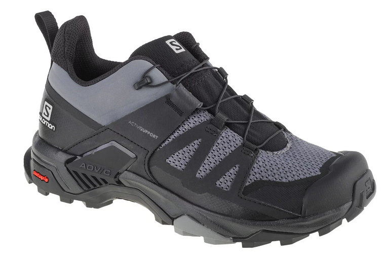 Salomon X Ultra 4 413856, Męskie, Szare, buty trekkingowe, przewiewna siateczka, rozmiar: 42