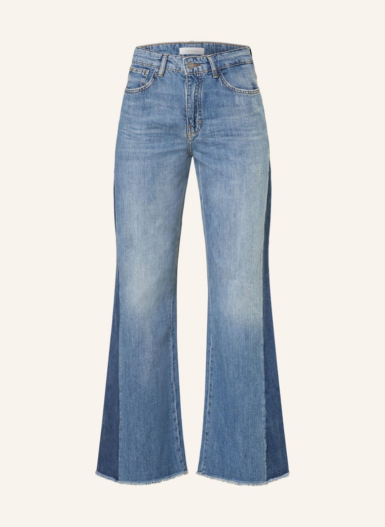 Rich&Royal Jeansy Flare blau