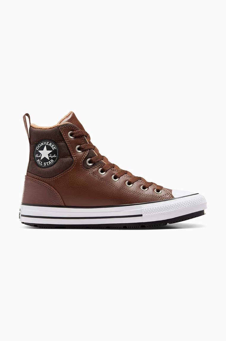 Converse trampki Chuck Taylor All Star Berkshire Boot męskie kolor brązowy A08562C