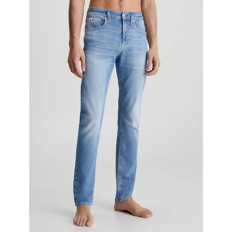 Stylowe Jeansy z Denimu dla Mężczyzn i Kobiet Calvin Klein