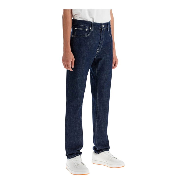 Slim Fit Bara Jeans Indigo Denim Kenzo