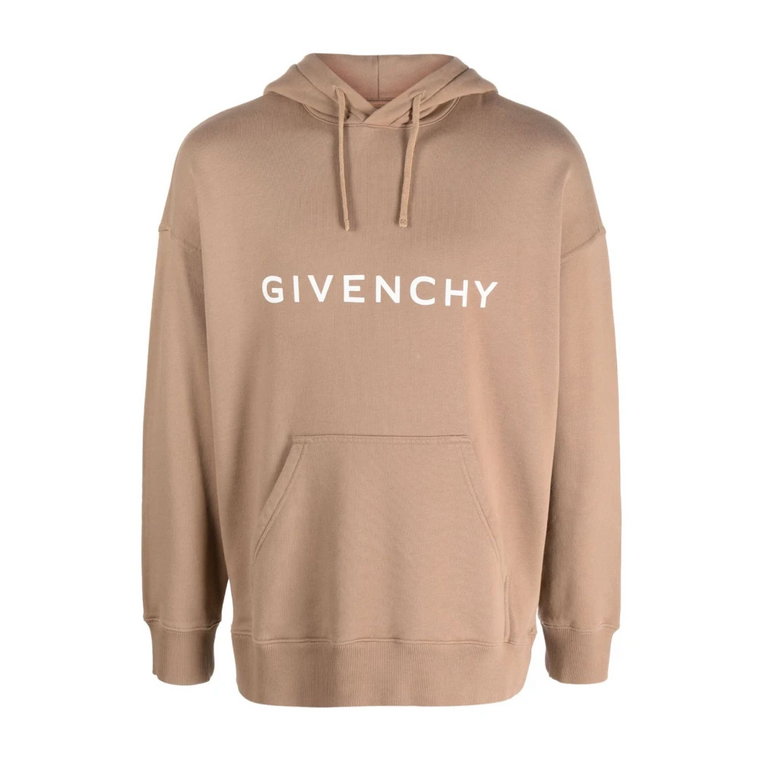 Beżowy Noos Męska Bluza Givenchy