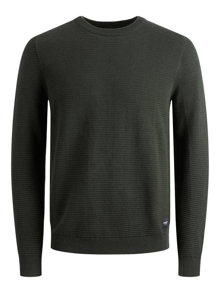 Jack & Jones Sweter "Emil" w kolorze ciemnoszarym