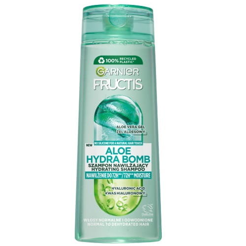 Garnier Fructis Aloe Hydra Bomb szampon nawilżający do włosów normalnych i odwodnionych 400ml