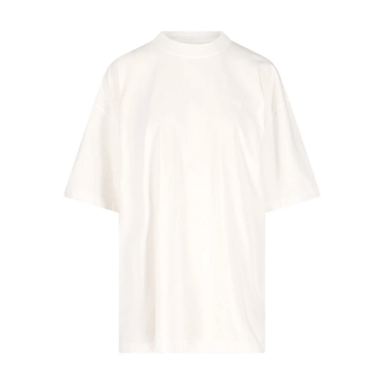 Biała Aktualizacja Casualowej Garderoby - T-shirty i Pola Najwyższej Jakości Vetements