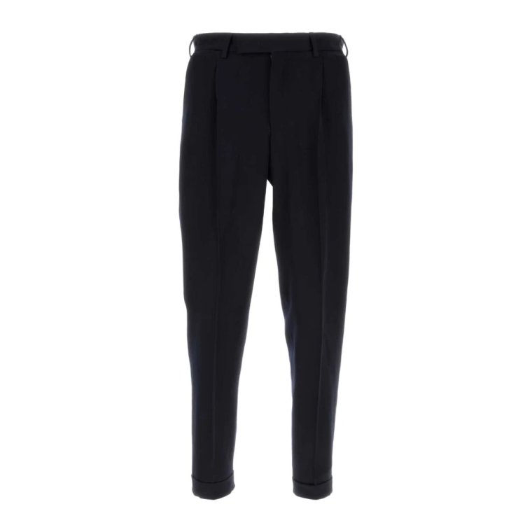 Midnight Blue Wool Pants PT Torino