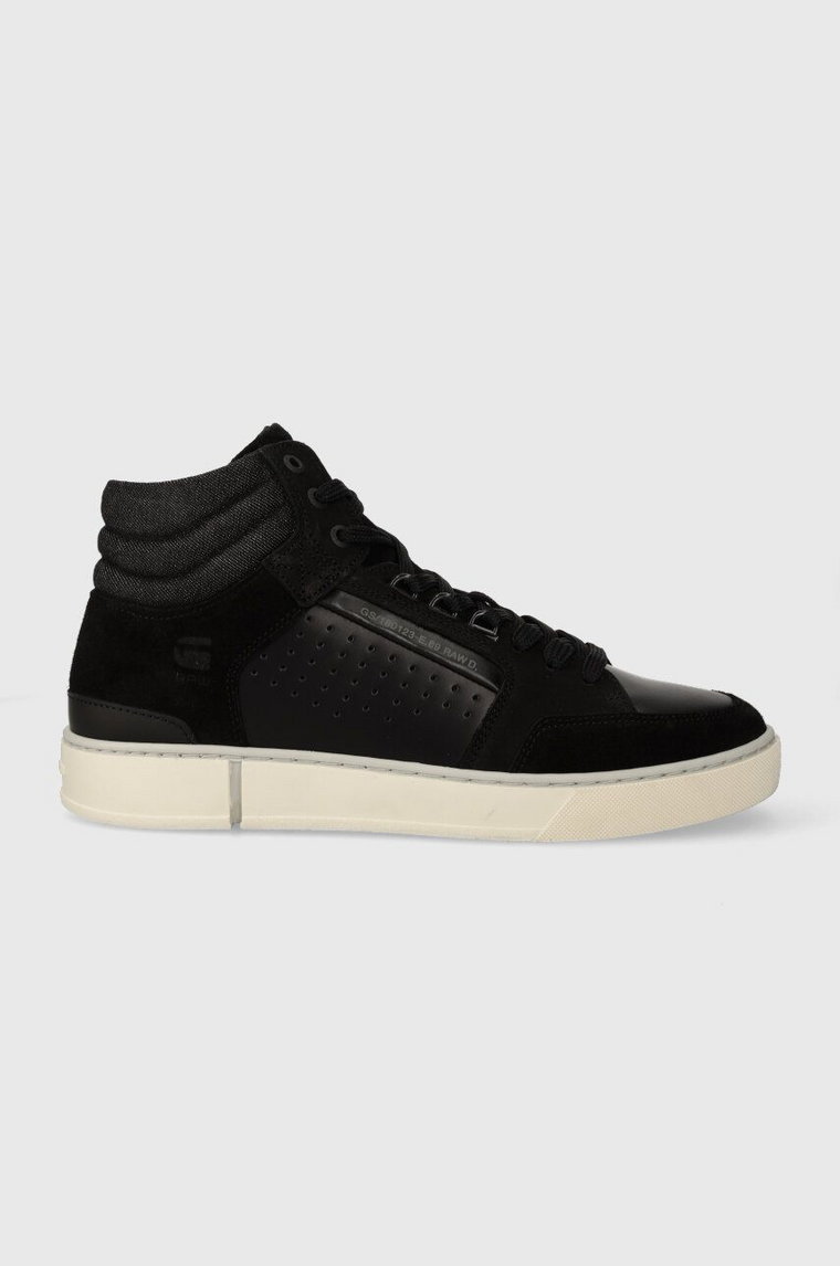 G-Star Raw sneakersy RAVOND II MID LEA kolor czarny 2342005714.BLK