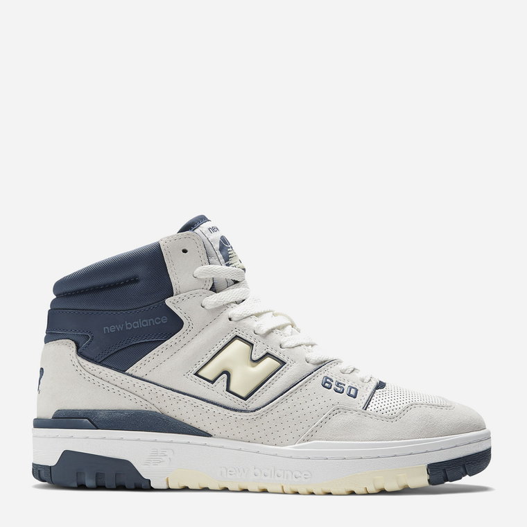 Tenisówki męskie wysokie New Balance 650 BB650RVN 43 (9.5US) 27.5 cm Jasnoszare (196652922668). Trampki męskie