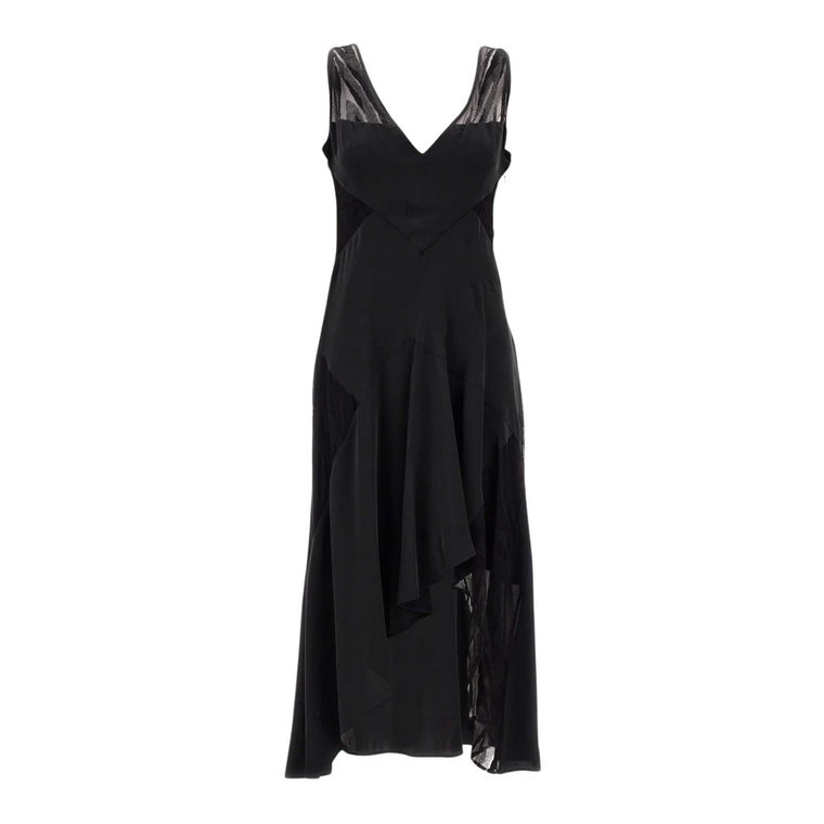 Czarna Sukienki Kolekcja IRO