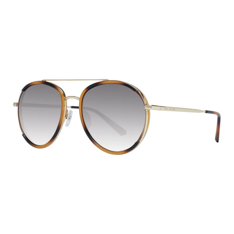 Brązowe Okulary Aviator Ted Baker