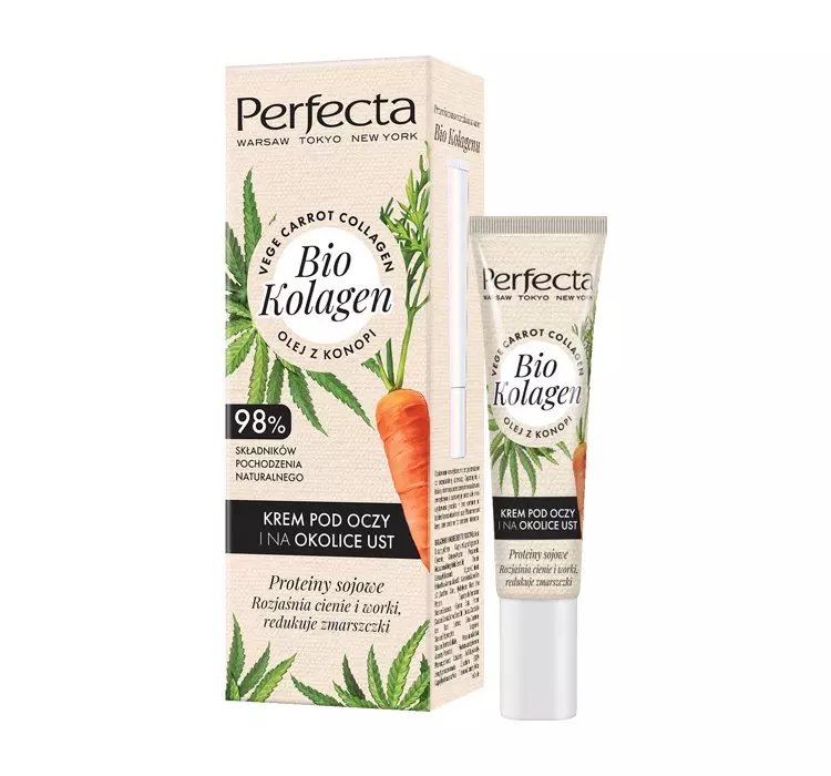 PERFECTA BIO KOLAGEN KREM POD OCZY I NA OKOLICE UST 15ML