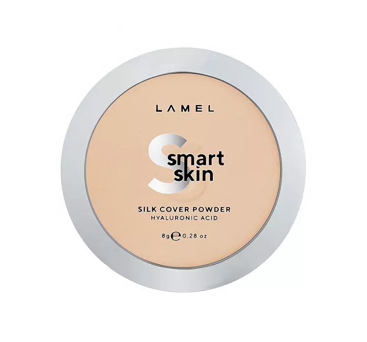 LAMEL SMART SKIN COMPACT POWDER MATUJĄCY PUDER PRASOWANY 402 BEIGE 8G