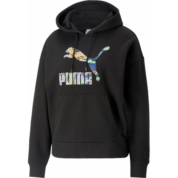 Bluza damska Classics Logo Infill Hoodie Puma