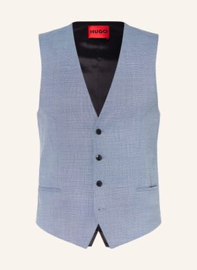 Hugo Kamizelka Garniturowa Vin Extra Slim Fit blau