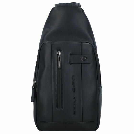 Piquadro Skórzana torba na ramię Urban 39 cm black