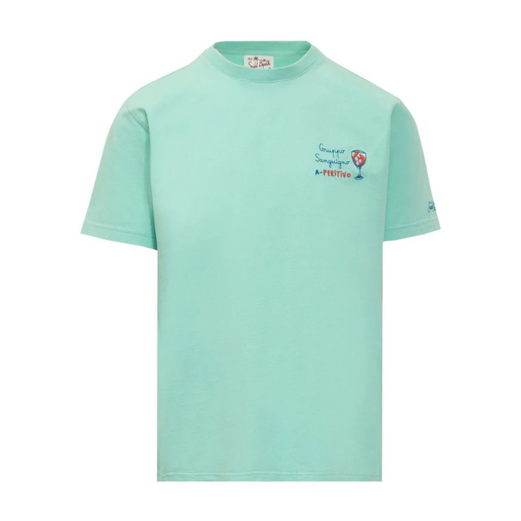 Niebieskie T-shirty i Pola Portofino00696F MC2 Saint Barth