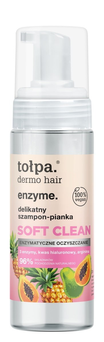 Tołpa Dermo Hair Enzyme Delikatny Szampon - Pianka 150 ml