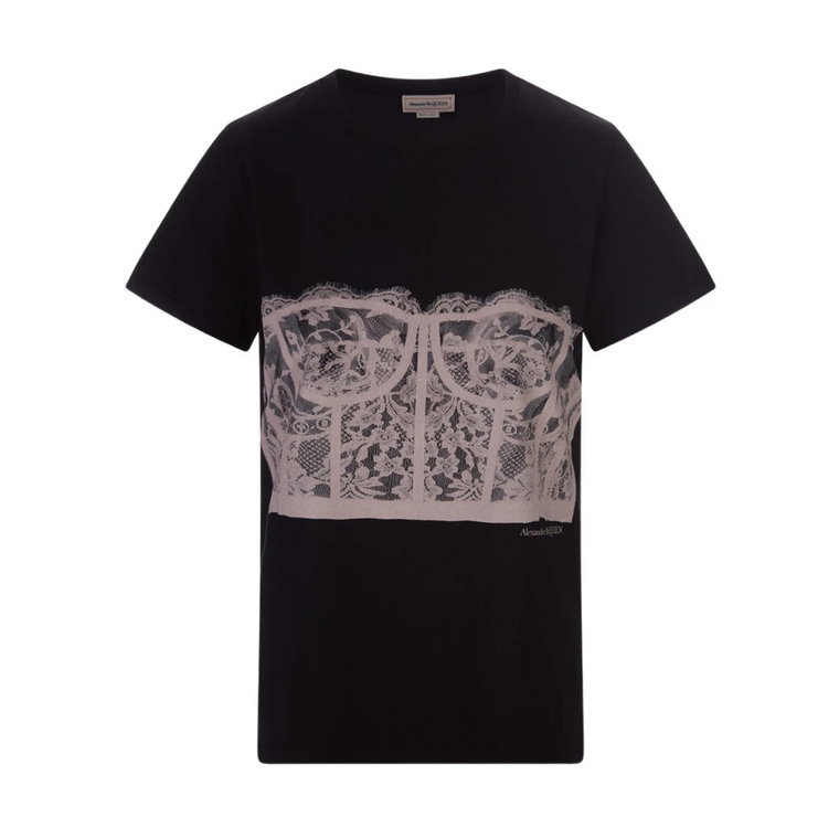 Koszulka Damska Odzież Alexander McQueen