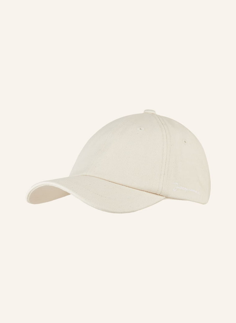 Jacquemus Czapka Z Daszkiem La Casquette weiss