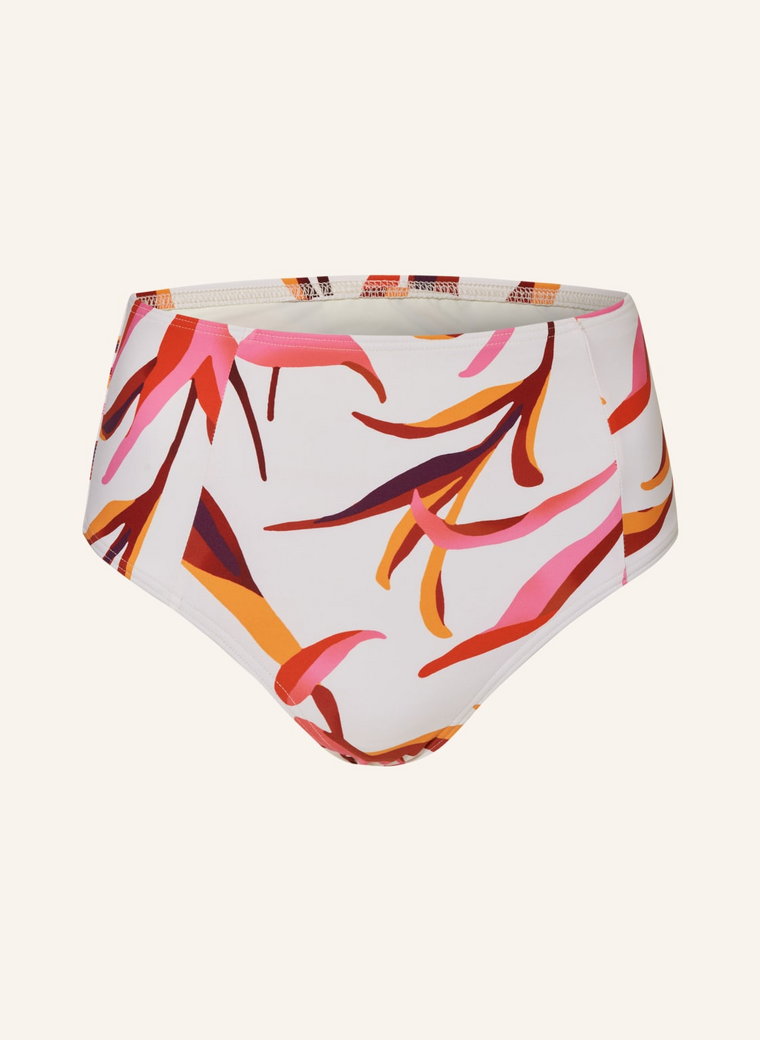 Cyell Dół Od Bikini Z Wysokim Stanem Japanese Floral weiss